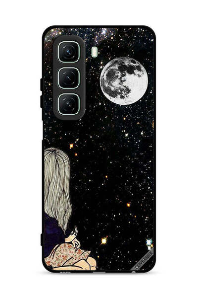 Covernex غطاء حماية لهاتف Infinix Hot 50 5G بتصميم "Look To Moon"