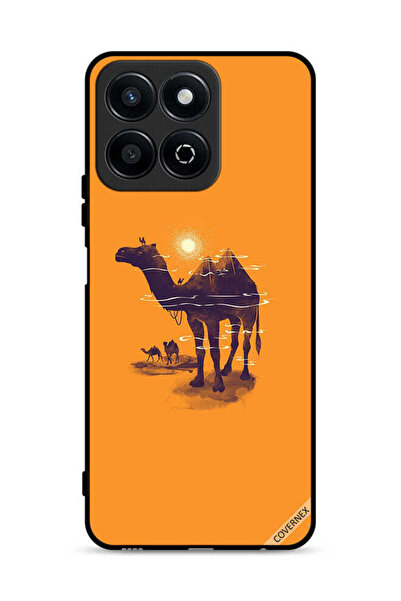 Covernex غطاء حماية لهاتف Honor X7c 4G بنقشة جمال وفن الشمس