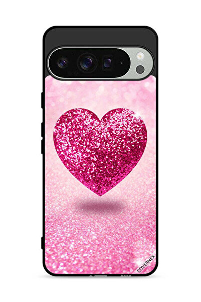 Covernex غطاء حماية لهاتف Google Pixel 9 Pro بتصميم قلب لامع