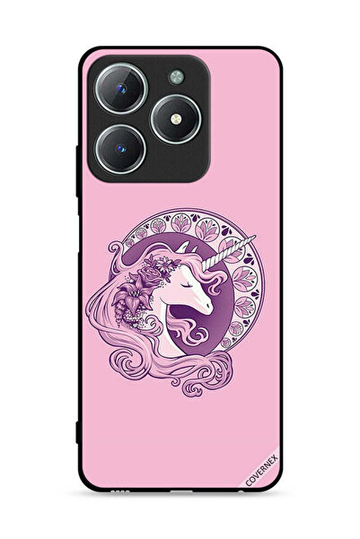 Covernex غطاء حماية لهاتف Realme C63 4G برسومات يونيكورن