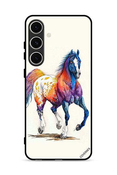 Covernex غطاء حماية لهاتف Samsung Galaxy M56 5G برسومات فنية لرسم الخيول