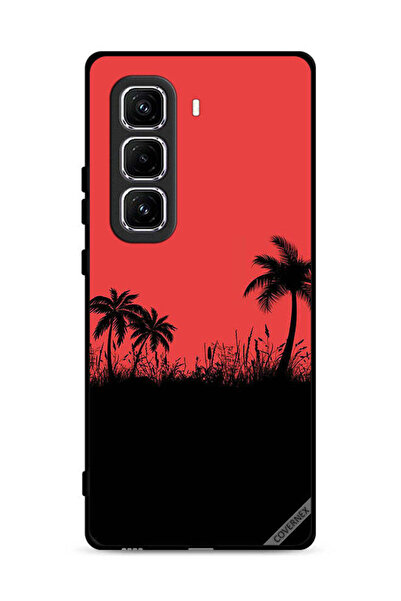 Covernex غطاء حماية لهاتف Infinix Hot 50 Pro Plus 4G بنقشة أشجار التمر