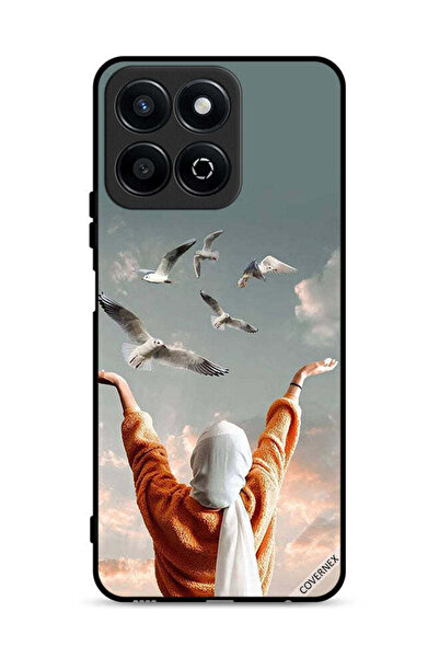 Covernex غطاء حماية لهاتف Honor X7c 4G بطبعة طيور طائرة