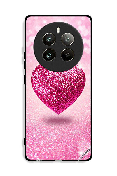 Covernex غطاء حماية لهاتف Realme 12 Pro Plus 5G بتصميم قلب لامع