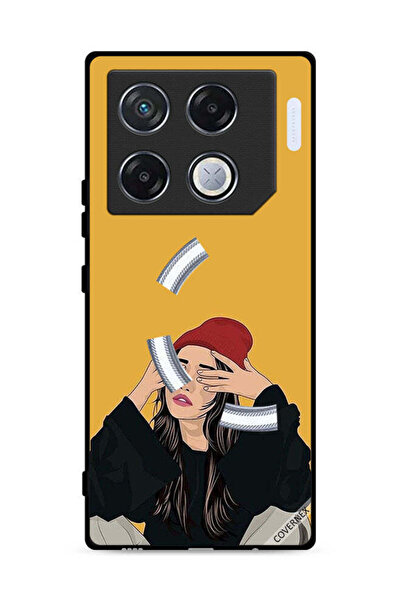 Covernex غطاء حماية لهاتف Infinix GT 20 Pro 5G برسومات فتاة حزينة