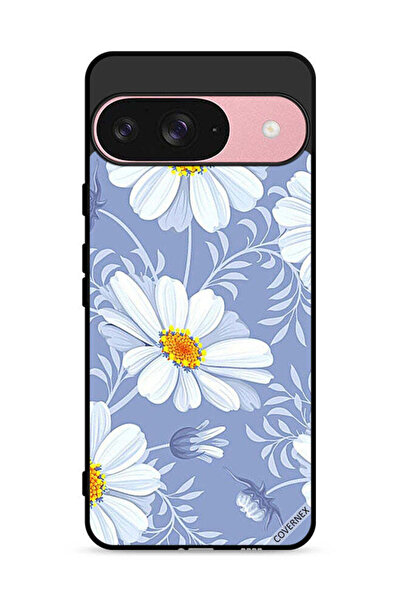 Covernex غطاء حماية لجهاز Google Pixel 9 بطبعة زهور متفتحة