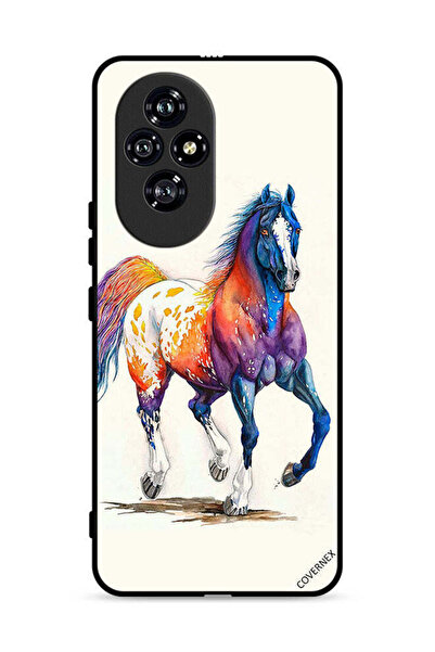 Covernex غطاء حماية لهاتف Honor 200 5G برسومات فنية لرسم الخيول