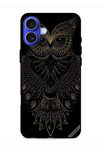 Covernex غطاء حماية لجهاز آيفون 16 من آبل بتصميم بومة زهرية عصرية