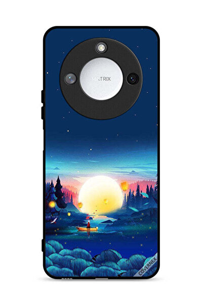 Covernex غطاء حماية لهاتف Honor X60 5G بمنظر غروب الشمس