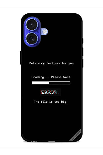 Covernex غطاء حماية لجهاز Apple iPhone 16 - خلفية شاشة حذف مشاعري تجاهك