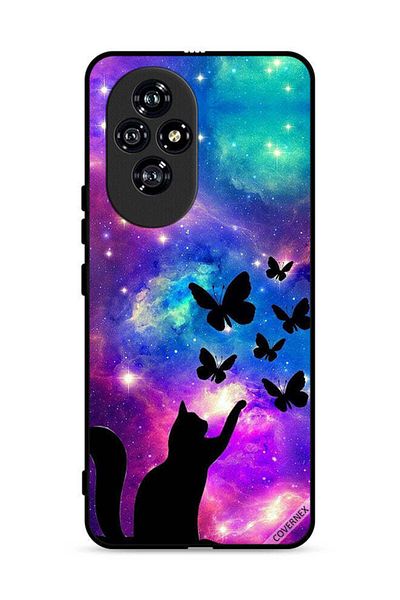 Covernex Honor 200 5G Protective Case Cover Cat & Butterflies