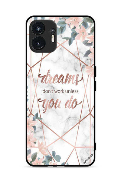 Covernex Nothing Phone (2) 5G Protective Case Cover Dreams Don't Work Unless ...