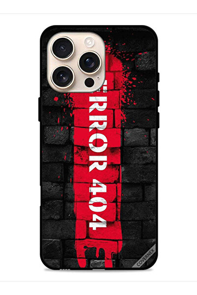 Covernex غطاء حماية لجهاز Apple iPhone 16 Pro Max مع خلفية خطأ 404