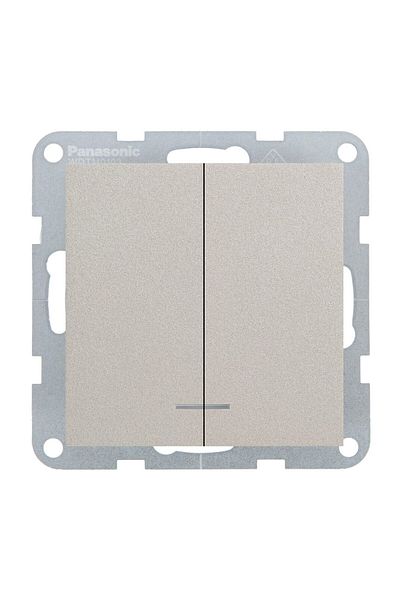 PANASONIC Mecanism comutator cu LED Karre Plus 55 Bronz