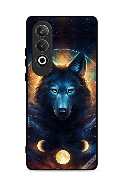 Covernex غطاء حماية لهاتف OnePlus Nord CE4 5G بتصميم ذئب في الفضاء