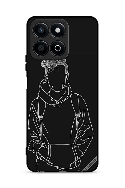 Covernex Honor Play 60 Plus 5G Protective Case Cover Sketch Of Jacket Boy