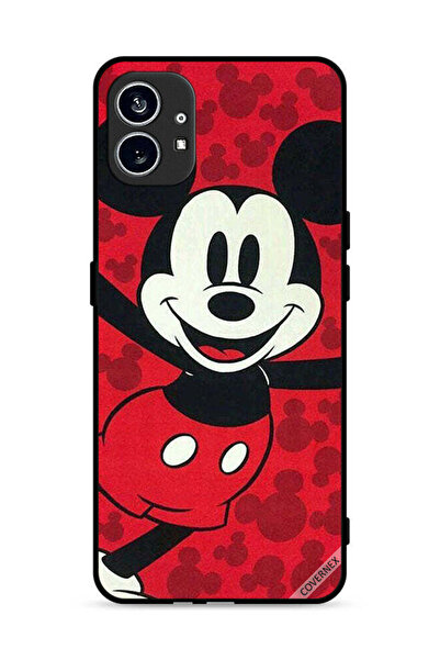 Covernex غطاء حماية لهاتف Nothing Phone (1) 5G ميكي ماوس سعيد