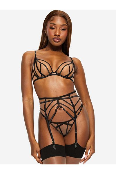 Ann Summers Sheer Desire Non Pad Plunge Bra