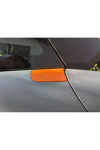 fly3d Citroen Ami Çamurluk Kapağı Ön Sağ ve Arka Sol Uyumlu Turuncu