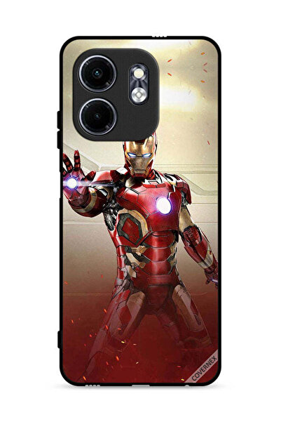 Covernex غطاء حماية لهاتف Infinix Hot 50i 4G بتصميم Iron Man Defense