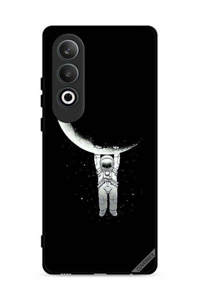 Covernex غطاء حماية لهاتف Oppo K12 5G، صورة رائد فضاء معلق على القمر، مطبوعة