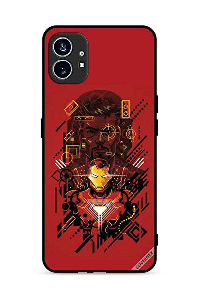 Covernex غطاء حماية لهاتف Nothing Phone (1) 5G بتصميم الرجل الحديدي