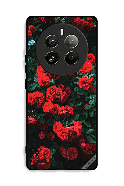 Covernex غطاء حماية لجهاز Realme 12 Pro Plus 5G بطبعة حديقة الورود