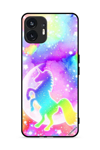 Covernex Nothing Phone (2) 5G Protective Case Cover Rainbow Unicorn