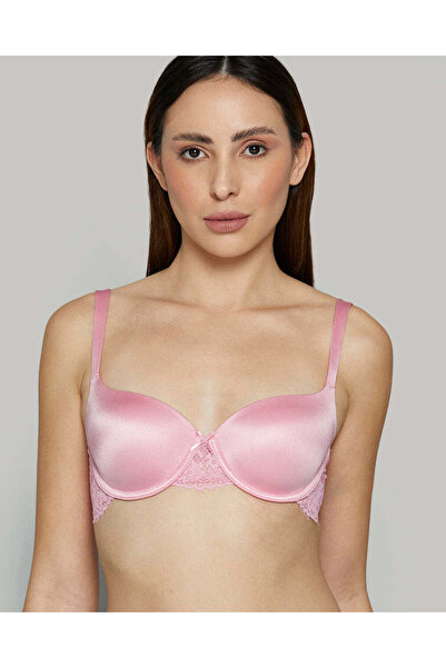 La senza حمالة صدر دانتيل وردية اللون