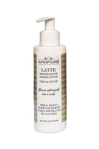 Apinfiore Facial Cleansing Milk 200ml – Honey, Mallow, Calendula & Shea Butter for Sensitive Skin