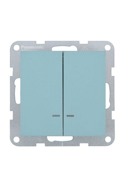 PANASONIC LED Switch Mechanism Karre Plus 55 Soft Touch Turquoise