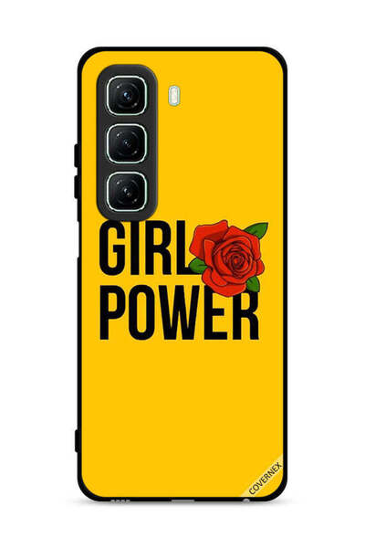 Covernex غطاء حماية لهاتف Infinix Hot 50 5G بتصميم Girl Power