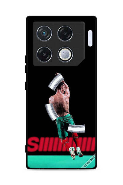 Covernex غطاء حماية لهاتف Infinix GT 20 Pro 5G رونالدو في الهواء