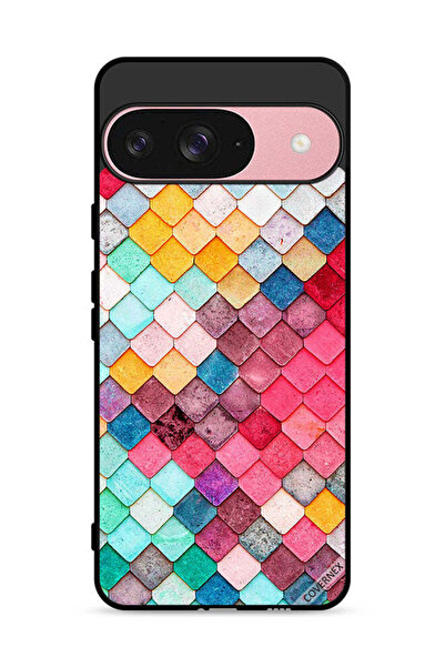 Covernex غطاء حماية لجهاز Google Pixel 9 بنمط مربع ماسي