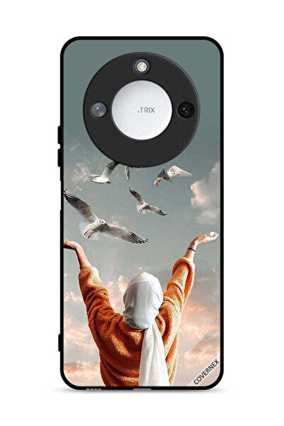 Covernex غطاء حماية لهاتف Honor X60 5G بطبعة طيور طائرة
