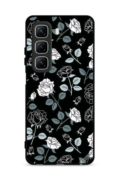 Covernex غطاء حماية لهاتف Infinix Hot 50 5G بنقشة زهور