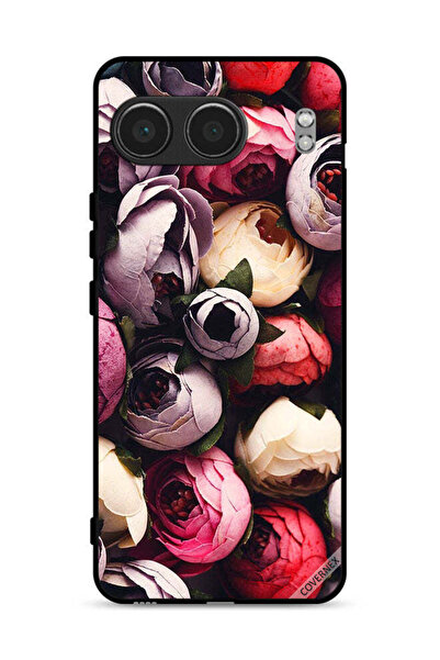 Covernex غطاء حماية لهاتف OnePlus Nord 4 5G بلون الورود المخروطية الداكنة