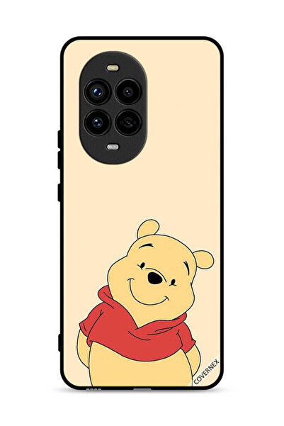 Covernex غطاء حماية لهاتف هواوي نوفا 13 برو 5G بتصميم الدب في وضع السعادة