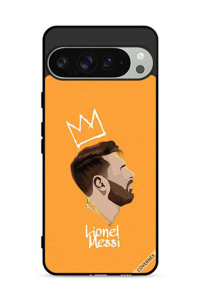 Covernex غطاء حماية لهاتف جوجل بيكسل 9 برو، ليو ميسي الملك