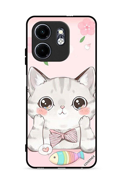 Covernex غطاء حماية لهاتف Infinix Hot 50i 4G بتصميم سمكة القط