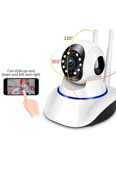 stuffix Indoor IP Wireless Full HD Surveillance Camera 1920x1080 with Autotracking and Notifications