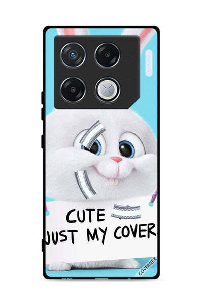 Covernex غطاء حماية لهاتف Infinix GT 20 Pro 5G، أرنب لطيف هو مجرد غطاء لي