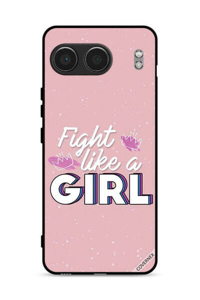 Covernex غطاء حماية لهاتف OnePlus Nord 4 5G بتصميم Fight Like A Girl