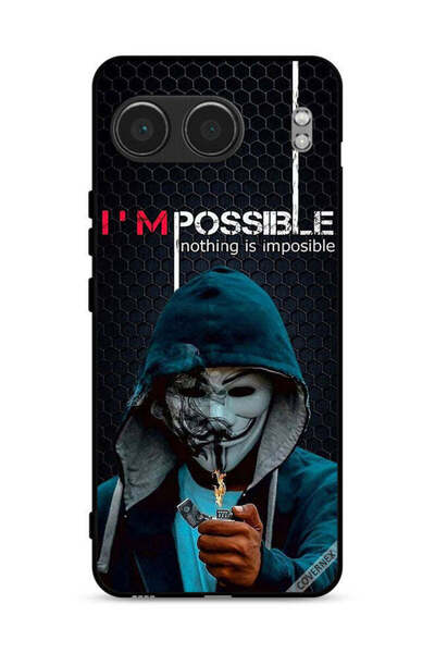 Covernex غطاء حماية لهاتف OnePlus Nord 4 5G - خلفية "أنا ممكن، لا شيء مستحيل"