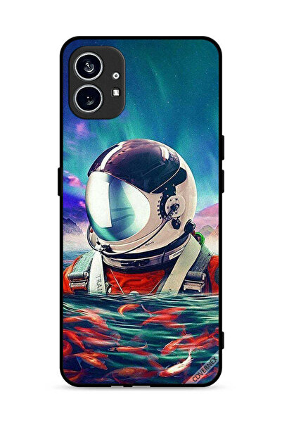 Covernex غطاء حماية لهاتف Nothing Phone (1) 5G رائد فضاء في بحر الأسماك