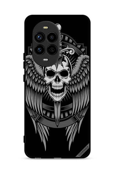 Covernex غطاء حماية لهاتف هواوي نوفا 13 برو 5G بتصميم جمجمة وأجنحة نسر