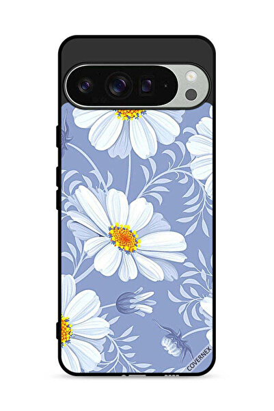 Covernex غطاء حماية لجهاز Google Pixel 9 Pro بطبعة زهور متفتحة