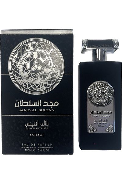 AL SULTAN Asdaaf Majd Al Sultan Black Intense 100 ml Eau de Parfum for Men