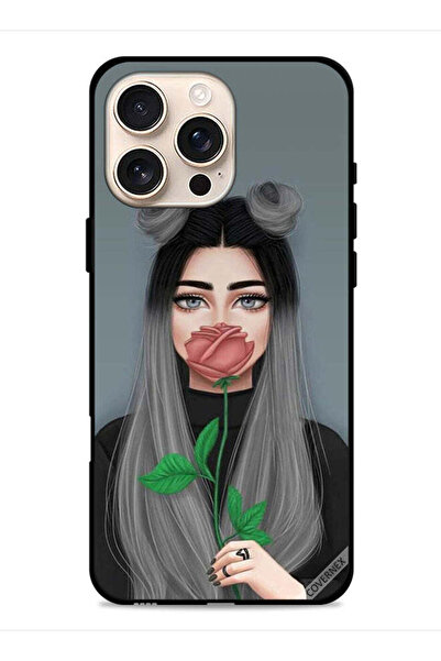 Covernex غطاء حماية لجهاز Apple iPhone 16 Pro Max بتصميم فتاة لطيفة
