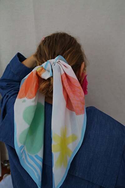 The Illustrationary Colorful · Renk Patlamalı Fular / Bandana